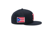 CONCEPTS X NEW ERA 5950 PUERTO RICO FLAG BOSTON RED SOX FITTED HAT (NAVY)