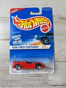 Vintage Hot Wheels 1996 First Editions Ferrari F50 14917 Collector #377 NEW - Picture 1 of 4