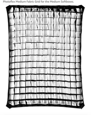 Photoflex Soft Box Grid Photography - Medium:  24.5x 32″  AC-GRIDM 870040 - Image 1 of 4