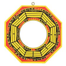 Traditional Chinese Feng Shui Mirror Wood Bagua Mirror Lucky Chinese Feng Shui
