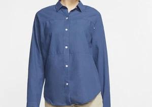 Camisa Hurley Mujer Shadow Beachy Wilson LS (S) Azul BV1970 - Imagen 1 de 1
