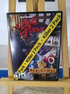Paquete de 2 Real Crimes Killer Jack the Ripper The Unicorn Killer PC CD ROM Windows - Imagen 1 de 1