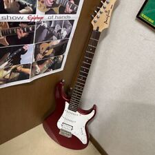 Guitarra eléctrica Yamaha Pacifica PAC112J roja hecha en Indonesia y estuche blando for sale