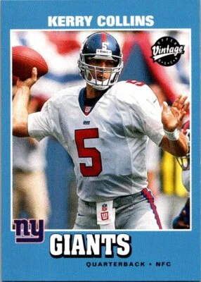 2001 Upper Deck Vintage #108 Kerry Collins - Image 1 of 2
