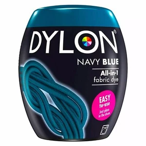 Dylon Washing Machine Fabric & Clothes Dye Pod Navy Blue Colour Paint 350 - Picture 1 of 1