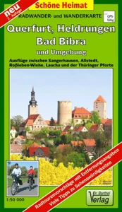 Wanderkarte Querfurt, Heldrungen, Bad Bibra Verlag Dr. Barthel - Imagen 1 de 1
