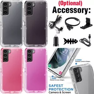 For Samsung Galaxy S21 Ultra S21 Plus 5G Crystal Clear Case Cover / Accessories - Picture 1 of 20