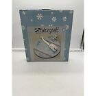 Pfaltzgraff Winter Frost Cheese Board and Knife Set Polar Bear Christmas NOS