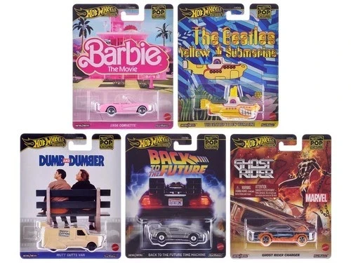 Hot Wheels Contemporary Manufacture Back to the Future Cars