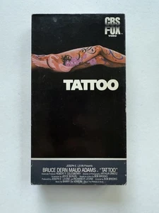 Tattoo (VHS, 1981) Pre-owned Erotic Thriller *Buy 2 Get 1 Free* - Picture 1 of 3