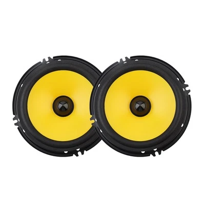 6" Car Audio 4-Way Speakers 600 Watts Max 6 1/2" Inch 16CM 4 OHM - PAIR - Image 1 of 4