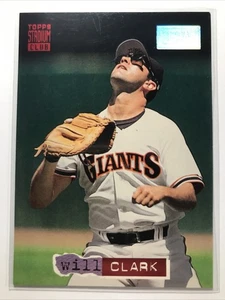 Will Clark 1994 Stadium Club Card #203 FIRST 1st DAY ISSUE PARALLEL SP GIANTS  - Picture 1 of 2