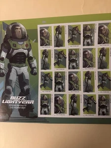 5709-12 MNH sheet of 20 First Class Forever stamps - Buzz Lightyear - Picture 1 of 1