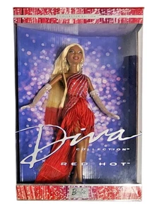 Diva Collection Red Hot Barbie Collectibles 2002 Brand New Sealed in Box Vintage - Bild 1 von 10