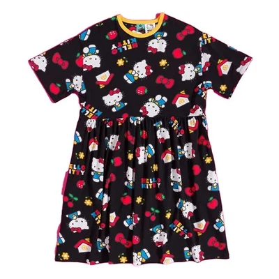 Hello Kitty  Vestido Amplio Classic Diseño Con estampado para Mujer (TT187) - Imagen 1 de 4