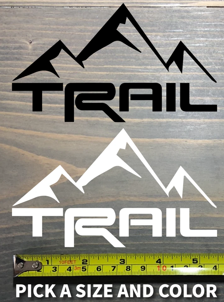 4Runner Trail Sticker Decal TRD Stripes Tacoma SR5 Tundra FJ  Toyota Mountains - Image 1 of 1