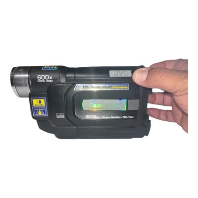 🔥 JVC GR-AX970U Compact VHS Camcorder 600x Zoom For Parts Repair Door Stuck 🔥 - Image 1 of 4
