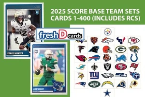 2025 SCORE NFL Kansas City Chiefs Team Set Mahomes Kelce Worthy - Bild 1 von 4