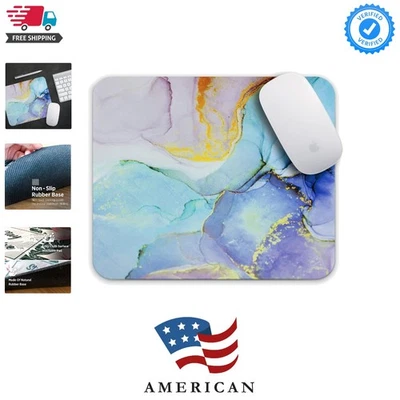 Alfombrilla de ratón gruesa ecológica, 9,5''x7,9'', inspiradora diseño púrpura océano Foto 1 de 4