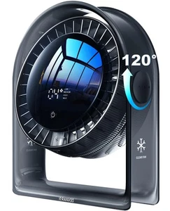 Air Circulator Desk Fan for Bedroom, Affordable Alternative to Woozoo Fan, 4 ... - Picture 1 of 7