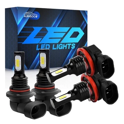 For 2016-2017 2018 Dodge RAM 1500 2500 3500 Led Headlight Hi/Lo beam Combo Bulbs - Image 1 of 4