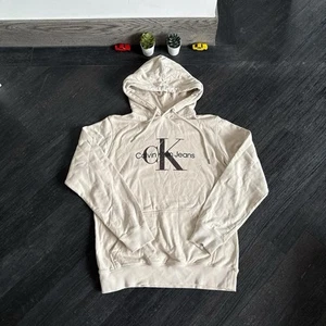 Calvin Klein jeans beige hoodie - size XL - - Picture 1 of 6
