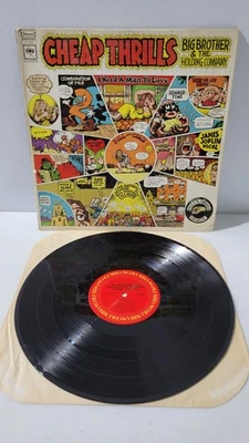 CHEAP THRILLS BIG BROTHER & THE HOLDING COMPANY LP 1967 COLUMBIA 9700. Preowned. - Image 1 of 3