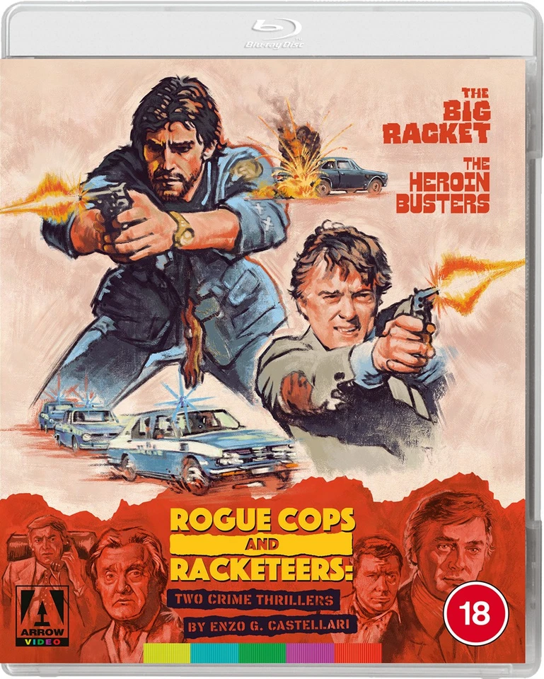 Rogue Cops and Racketeers: Two Thrillers By Enzo G. Castellari [18] Blu-ray - Image 1 of 1