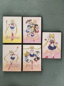 Sailor Moon DVD Season 1, 2, 3, Episodes 1 to 108 Tested Very Good Condition. - Picture 1 of 8