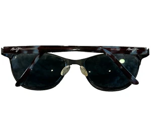 Maui Jim Maui Popoki Sonnenbrille blau und rot Schildpattmuster MJ729 - Bild 1 von 10