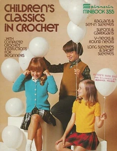Children's Classic in Crochet Spinnerin minibook 355 - Picture 1 of 1