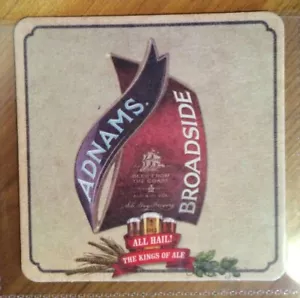 Adnams Broadside Kings of ale beer mat - Picture 1 of 1