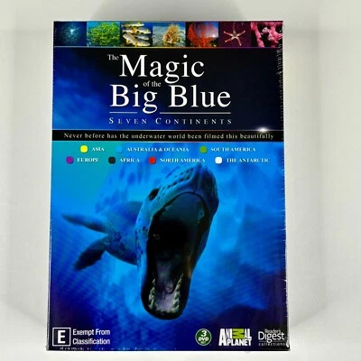 Animal Planet The Magic Of The Big Blue DVD Region Free PAL Brand New Sealed - Image 1 of 4
