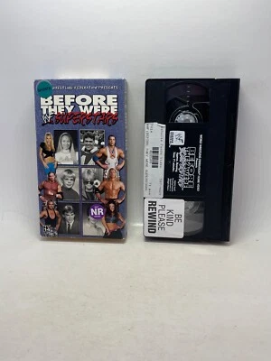 WWF Before They Were Superstars VHS Kurt Angle Hardy Boyz *BUY 2 GET 1 FREE VHS* - Image 1 of 4