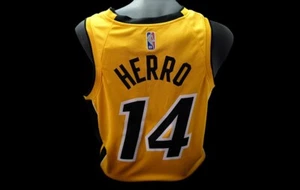 Tyler Herro Miami Nike Swingman Trophy Gold Limited Edition Earned Jersey /6031 - Picture 1 of 3