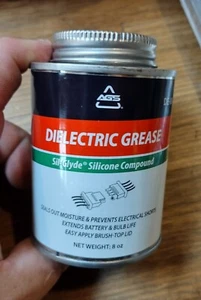 AGS Automotive Solutions Brush Top Can Dielectric Silicone Grease Compound fo... - Picture 1 of 7