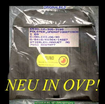 MAQUET POLSTER KOPFPLATTE NEU IN OVP BW Feld Op Tisch Head Pad Field Op Table VY - Bild 1 von 3