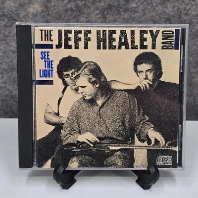 Jeff Healey Band - See The Light - Music CD - 1988 - VG+ ft. Angel Eyes - Image 1 of 3