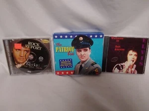 ELVIS WELCOME IN SAN ANTONE & THE LOST TAPES CD'S IN COLLECTIBLE PATRIOT BOX - Picture 1 of 7