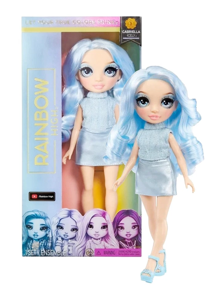 Muñeca Rainbow High Gabriella Icely 12" con Ropa y Accesorios Serie 3 Nueva en Paquete Foto 1 de 1