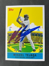 2007 Allen & Ginter SIGNED: Miguel Tejada, ORIOLES #FF4