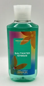 NUEVO Gel de ducha Bath & Body Works Saltwater Breeze botella de 10 OZ vitamina E aloe - Imagen 1 de 2