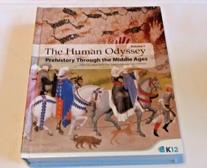 The Human Odyssey Vol 1 Prehistory Through the Middle Ages  College Text - Foto 1 di 4