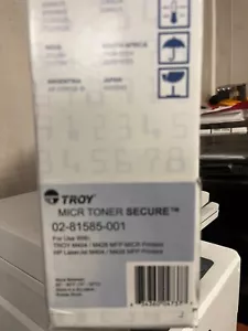 TROY 02-81585-001 HP 58A Czarny 02-CF258A-001 Oryginalny toner MICR M404 MFP M428 - Zdjęcie 1 z 2