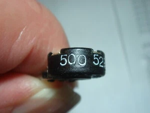 500R 500 Ohm Trimmer Piher PT10S Debout #17PY - Imagen 1 de 2