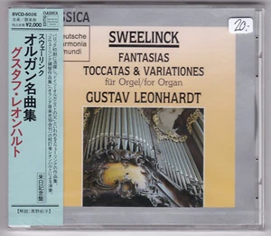 Sweelinck, Leonhardt -Toccatas & Variationes- CD Japan Pressung mint - Picture 1 of 1