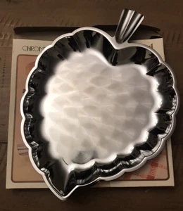 Vintage Chrome Plateau Candy Dish Cake Server w/ Box - Picture 1 of 6