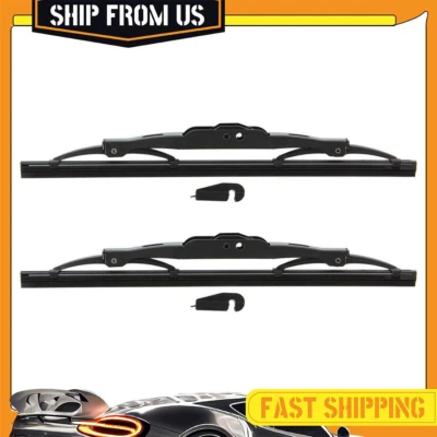 ANCO Windshield Wiper Blade Front Set Of 2 For NSU 110 1968-1972 MG ZA 1954-1956 - Image 1 of 4
