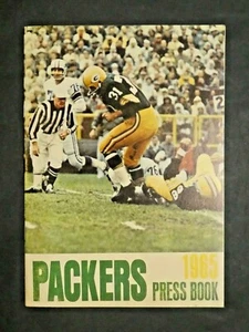1965 Green Bay Packers Media Press Guide - Bild 1 von 3
