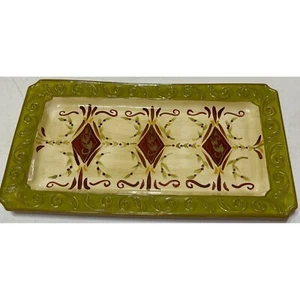 Certified International Kate McRastie Ceramic Platter Rectangular 18-in X 10-in - Picture 1 of 8